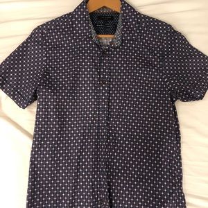 Ted Baker short sleeve dress shirt